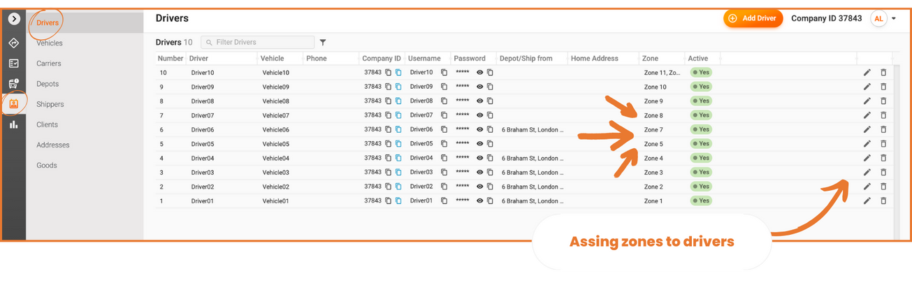 Choose order type Pickup Delivery 2