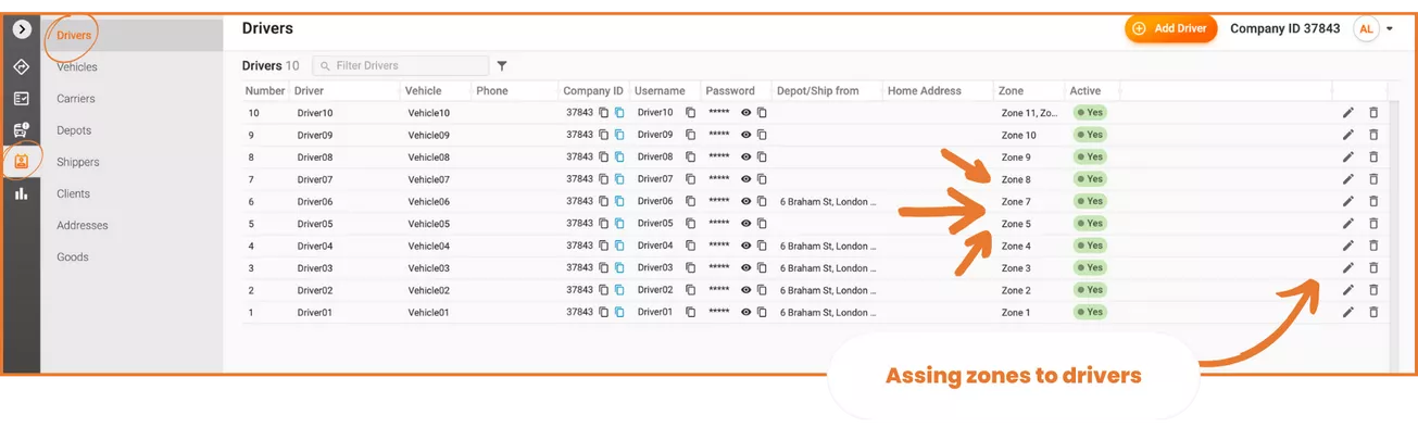 Choose order type Pickup Delivery 2