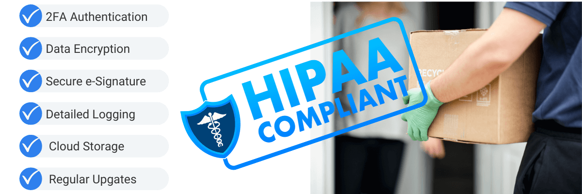 Thack POD features for HIPAA