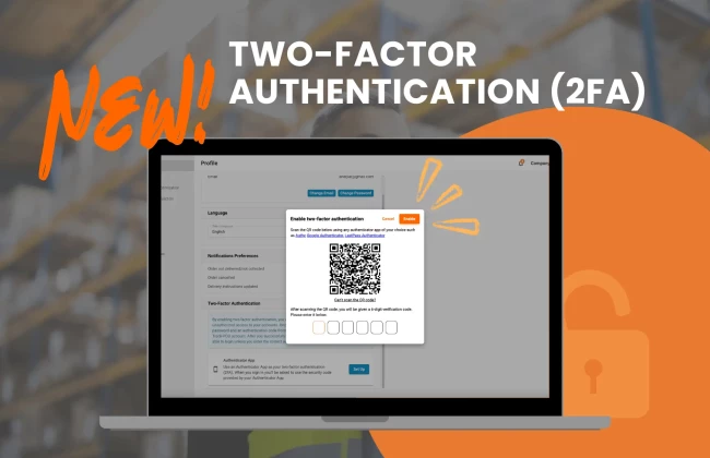 Two factor authentication