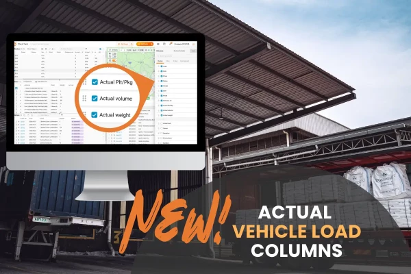PU Actual Vehicle Load Columns Featured