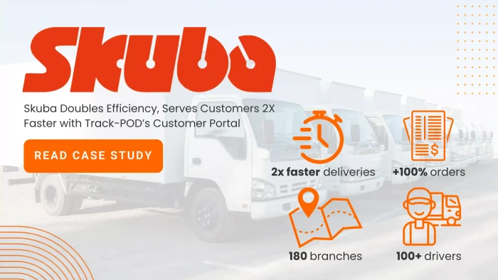Skuba used Track-POD to successfully manage its fleet dispatching