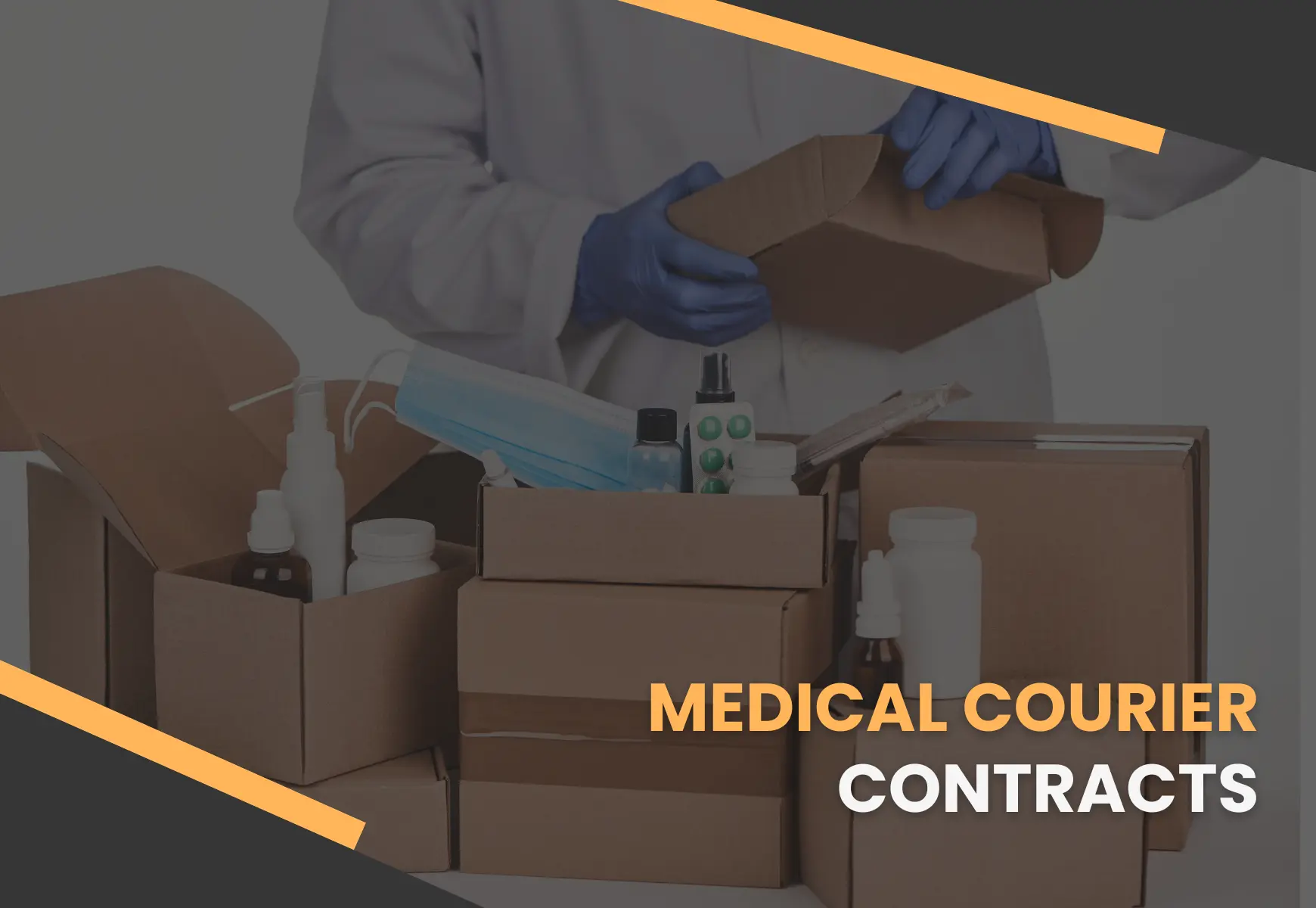 medical courier contracts