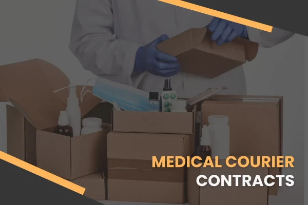 medical courier contracts