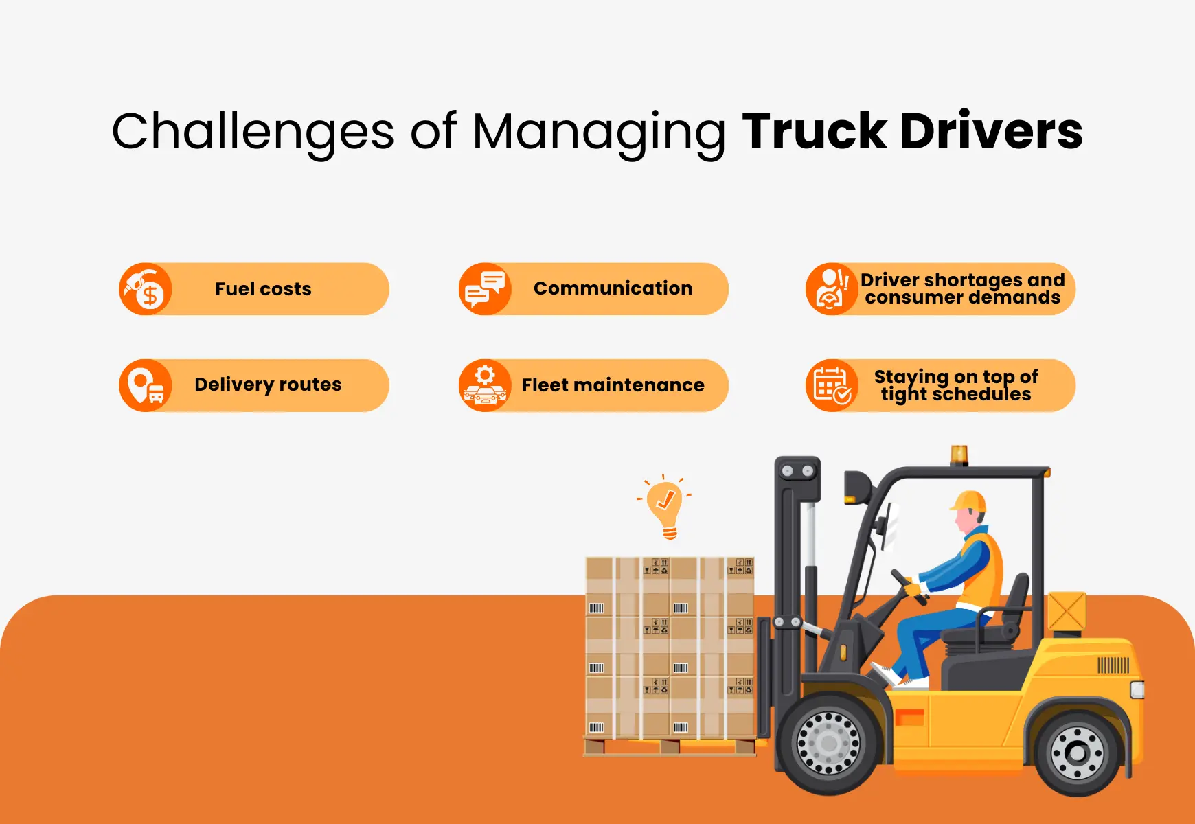 challenges of managing truck drivers