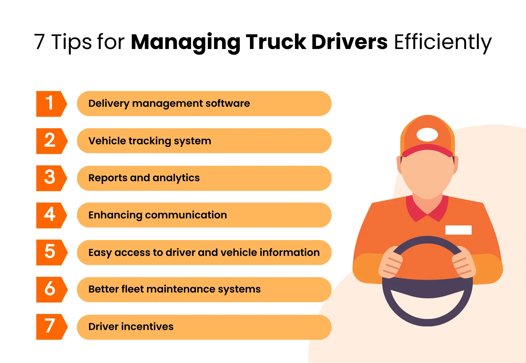 tips for managing truck drivers