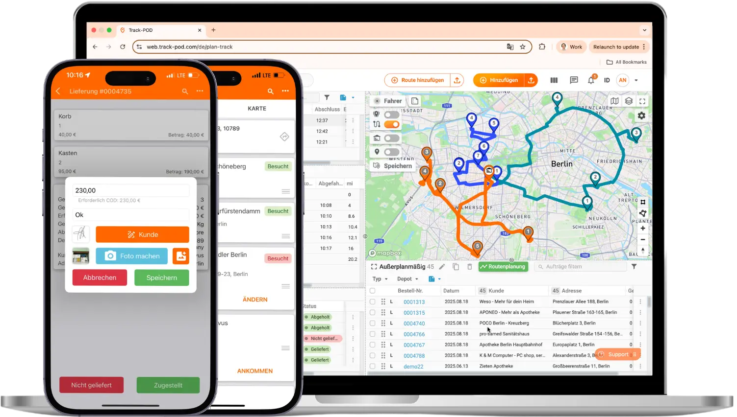Last Mile Logistiksoftware