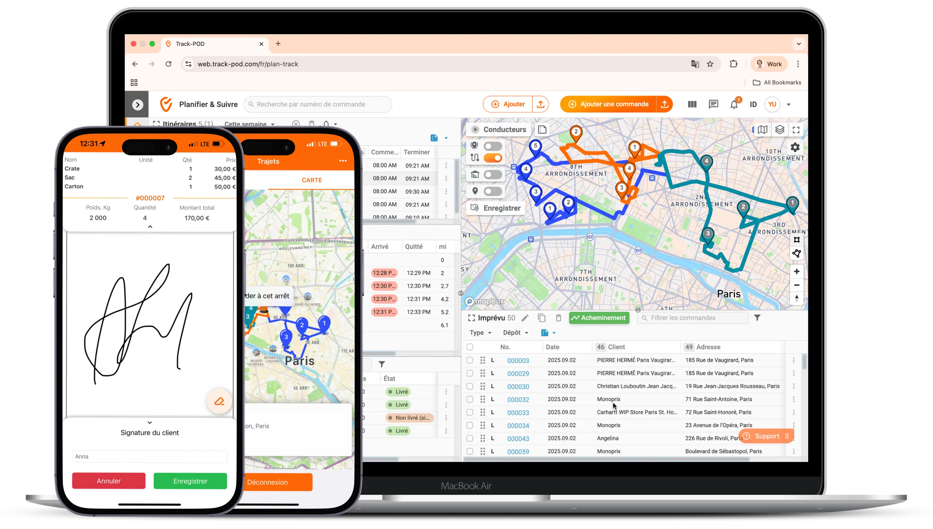 Optimisation des itineraires