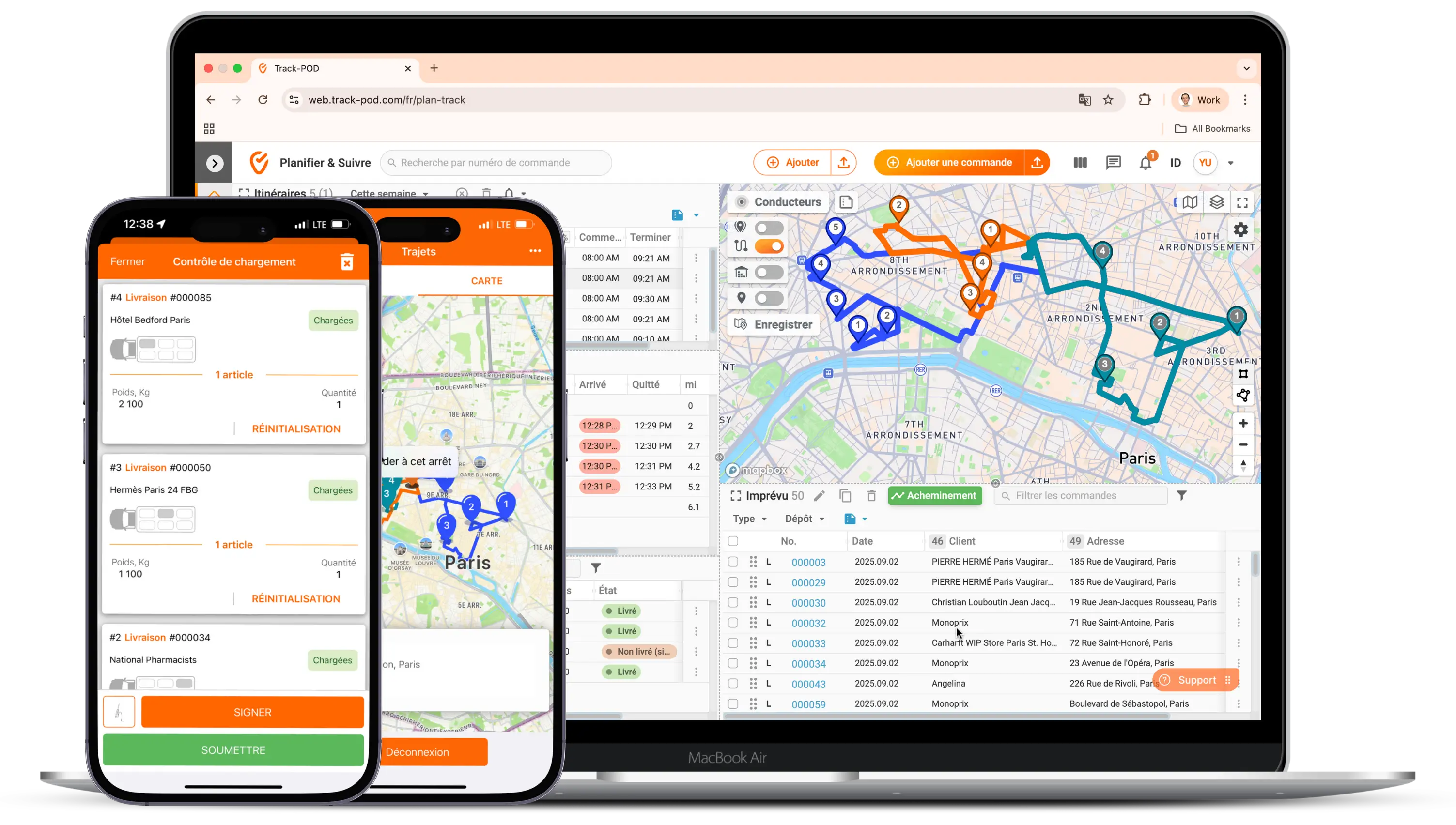 Systeme TMS base sur le nuage