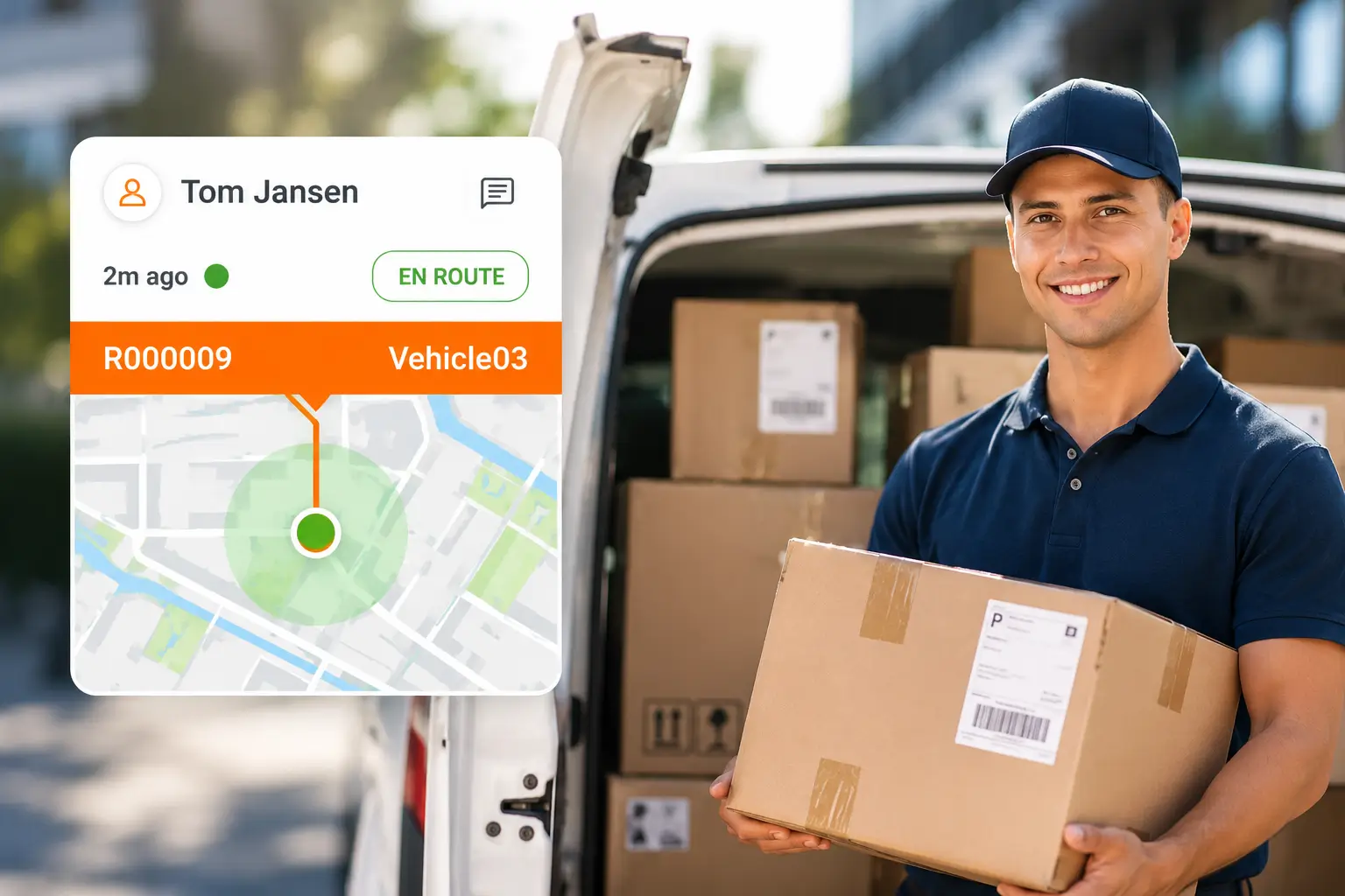 Software voor last mile delivery