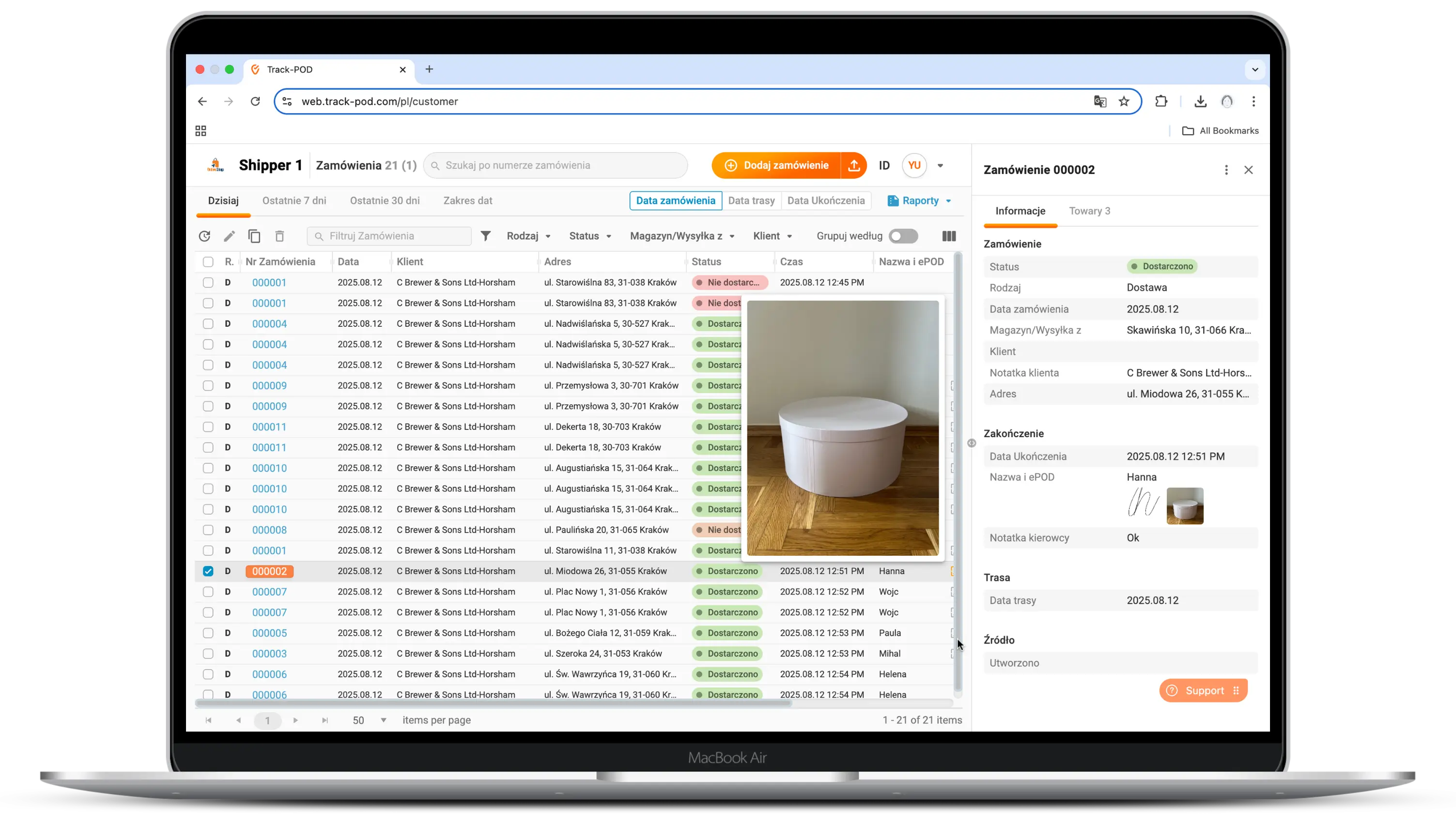 Systema Zarzadzania Transportem