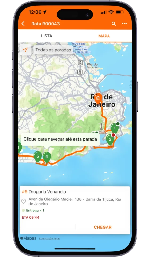 Rastreamento de veiculos e entregas