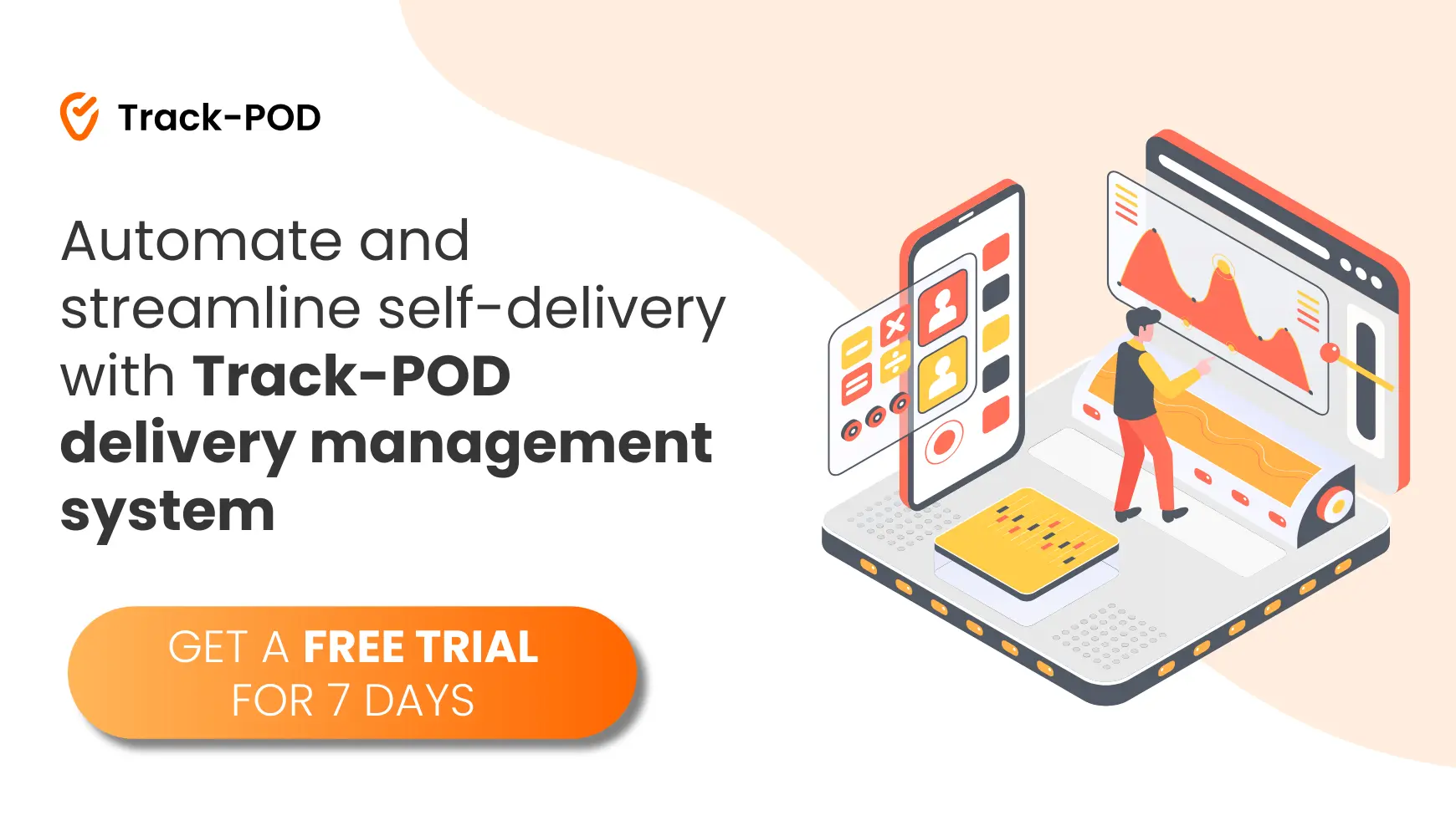 track-pod delivery management for b2b