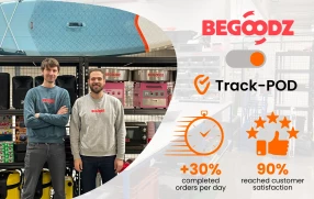 Begoodz: Delivering memories more efficiently with Track-POD’s technology