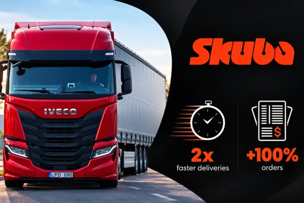 IVECO Skuba Logistics Performance Banner