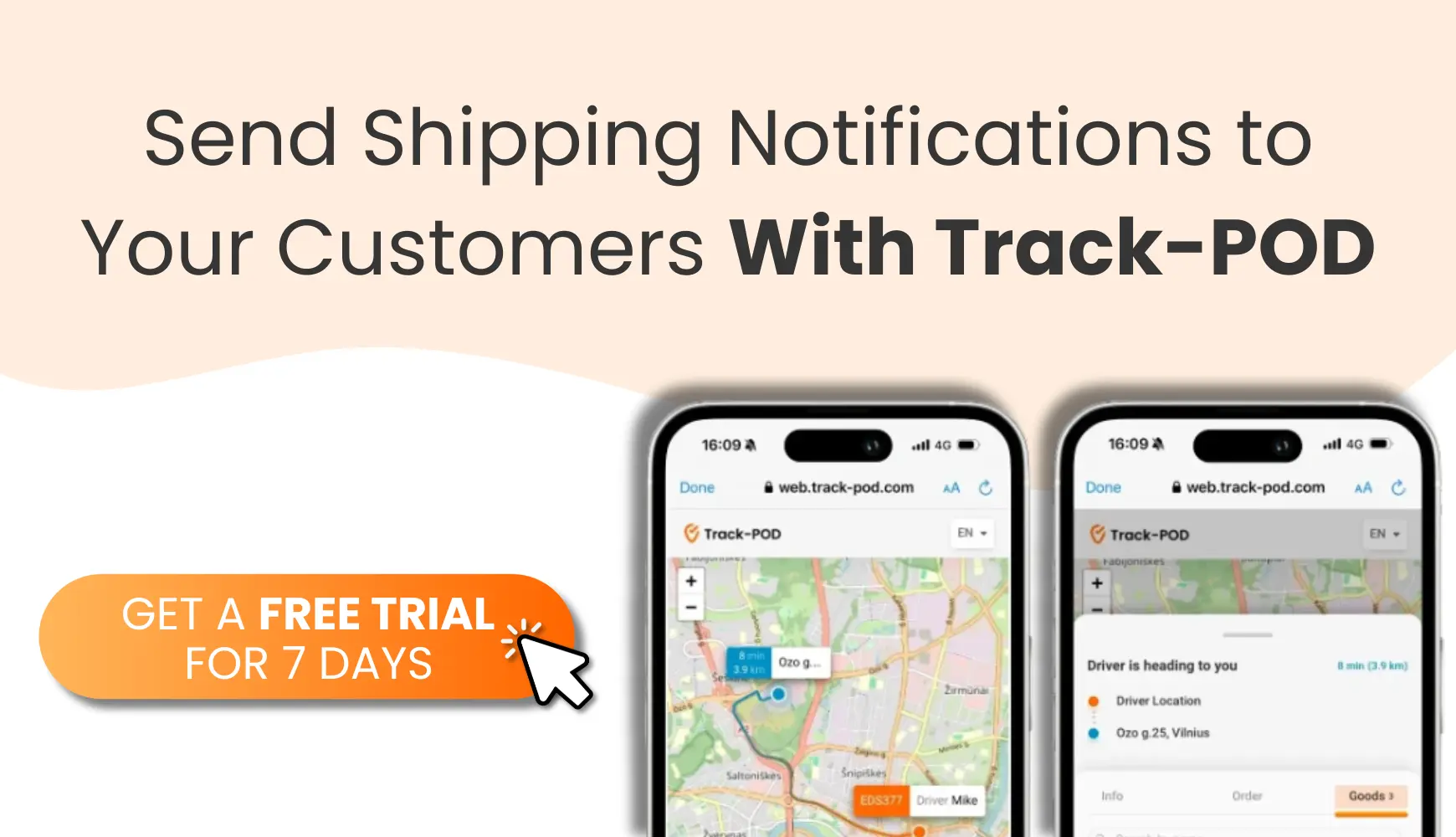 out for delivery notifications