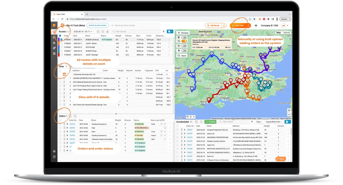 logistics route planning software