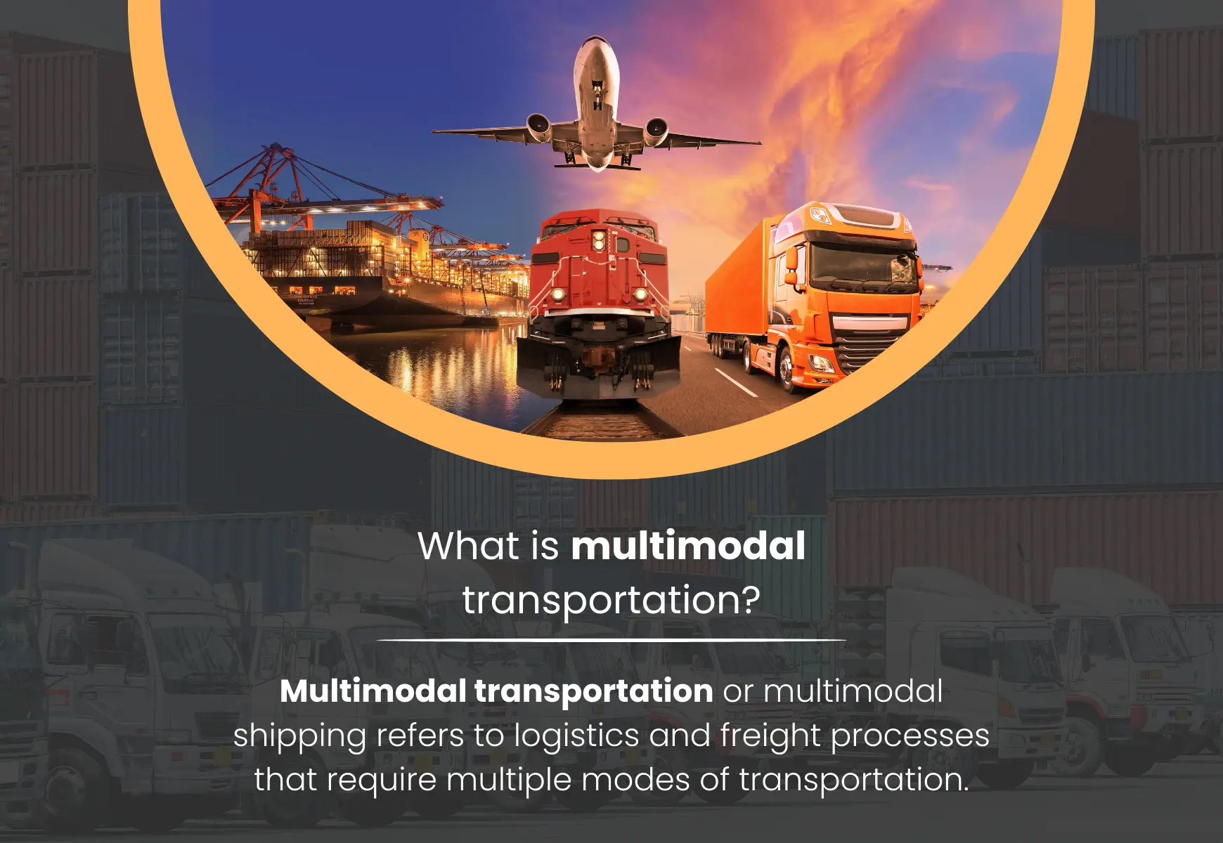 what is multimodal transportation